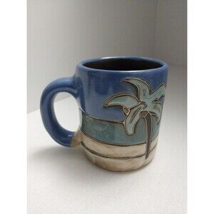 Designed By Mara Stoneware Oversized Mug Mexico B Studio Art Pottery Palm Trees